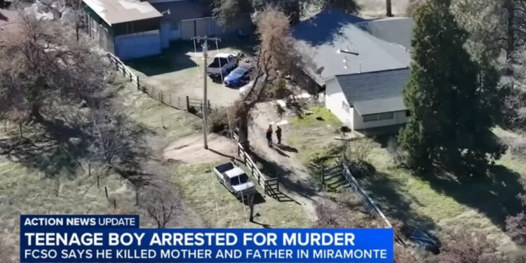 The boy is suspected of killing his father, Lue Yang, and mother, Se Vang, both 37, at the family's rural home near the Fresno County community of Miramonte