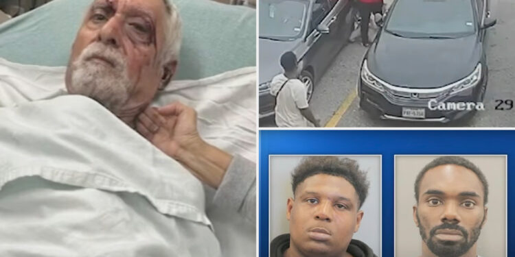 2 men beat 67-year-old Houston man with Alzheimer's: video