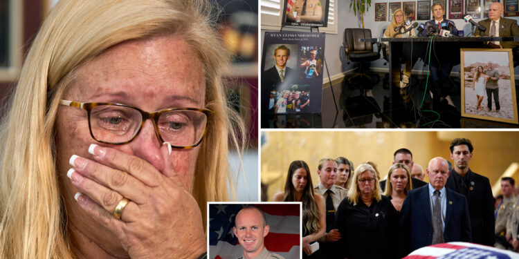 Family of Los Angeles deputy Ryan Clinkunbroomer killed in ambush shooting plans to sue county