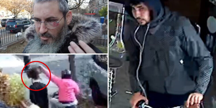 Hateful attacker on bike snarls, 'Free Palestine!,' hurls rock at Jewish man in NYC: cops