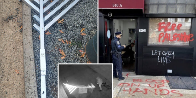 NYC anti-Jewish property crimes up 85% since Israel-Hamas war began