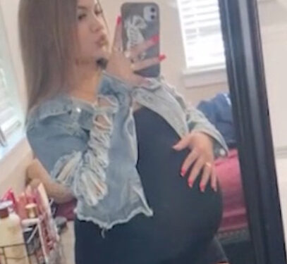 18 years old Savanah Nicole Soto in a selfie.