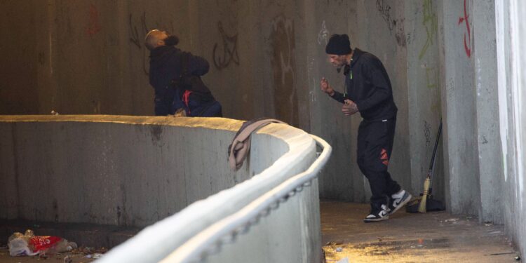 Progressives turned a NYC subway underpass into hell