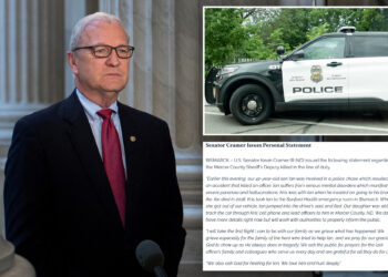 Sen. Kevin Cramer's son charged with manslaughter in car chase that killed sheriff's deputy