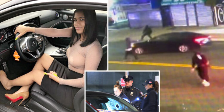 Video shows gunmen ambush vehicle in Queens, killing 28-year-old mom Clarisa Burgos