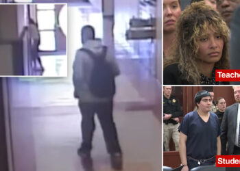 Video shows moment Las Vegas teacher is attacked by deranged student Jonathan Garzia-Martinez