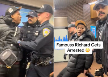 YouTuber 'Famous Richard' arrested on robbery charge by alert Port Authority cop