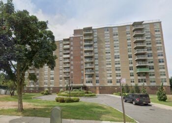 Police responded to a 911 call from an apartment building at 1500 Hornell Loop in East New York Friday night.