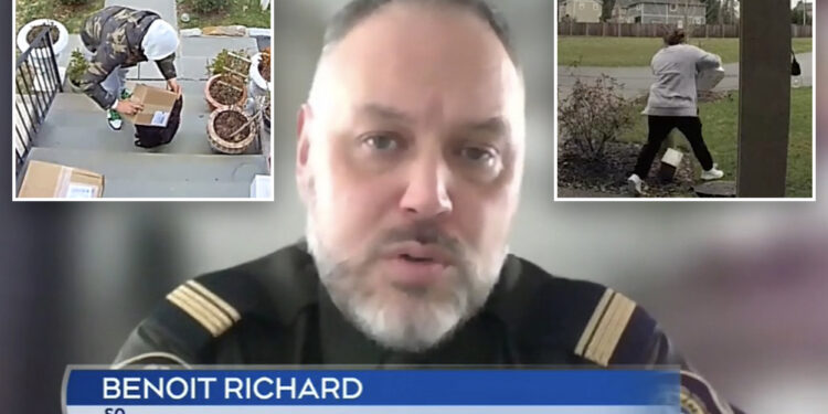 Canadian police warn that posting videos of alleged package thieves could be ‘violation' of their privacy