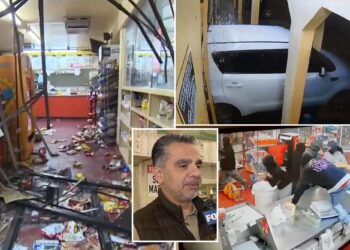 Compton bakery owner, Reuben Ramirez Jr. angered at rampant street takeovers after looting