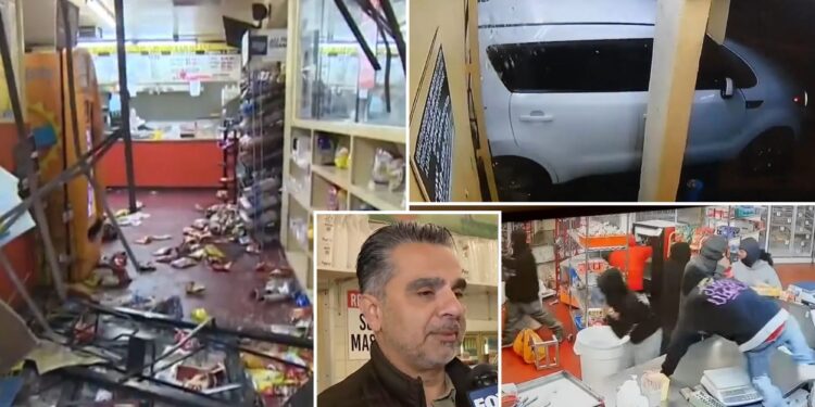 Compton bakery owner, Reuben Ramirez Jr. angered at rampant street takeovers after looting