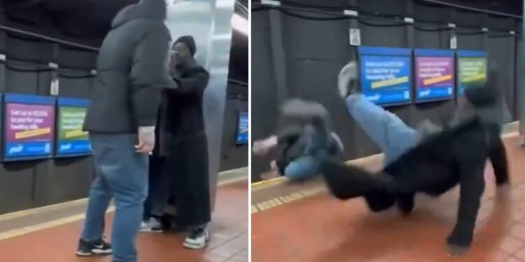 Man killed after being pushed onto SEPTA station tracks in front of oncoming train during fight in Philadelphia