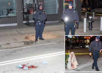 Man slashed with large knife during NYC bar fight over woman: cops