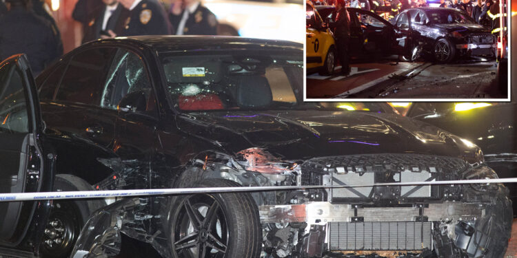 NJ man had ‘large quantity’ of crack cocaine in Mercedes during New Year’s rampage in NYC: cops