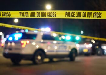 photo of crime scene