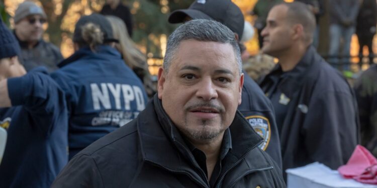 The detective who worked with Commissioner Edward Caban gave police the fake name "Lisa Lopez" and a made up date of birth.