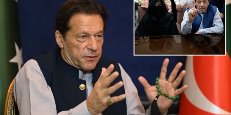 Pakistan ex-PM Imran Khan, wife, jailed for 14 years in graft case, his party says