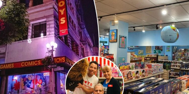 San Francisco toy store, Jeffrey’s Toys, inspiration for 'Toy Story,' closing after 86 years over 'perils and violence' in city