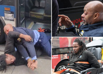 Berserk man attacks MTA driver in Manhattan