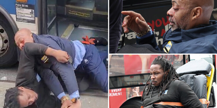 Berserk man attacks MTA driver in Manhattan