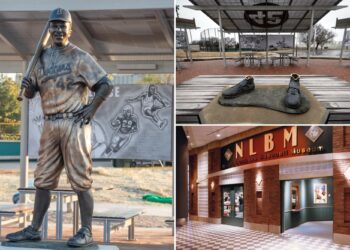Cleats of stolen Jackie Robinson statue heading to Negro Leagues Baseball Museum