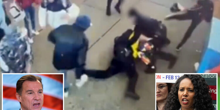 Deport! Suozzi, Pilip say migrants who beat NY cops must get booted