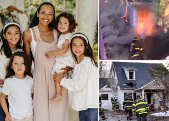 Former teacher of the year Bernadine Pruessner started 'suspicious' fire that killed her 4 young kids after posting 'live each day like it's your last': cops