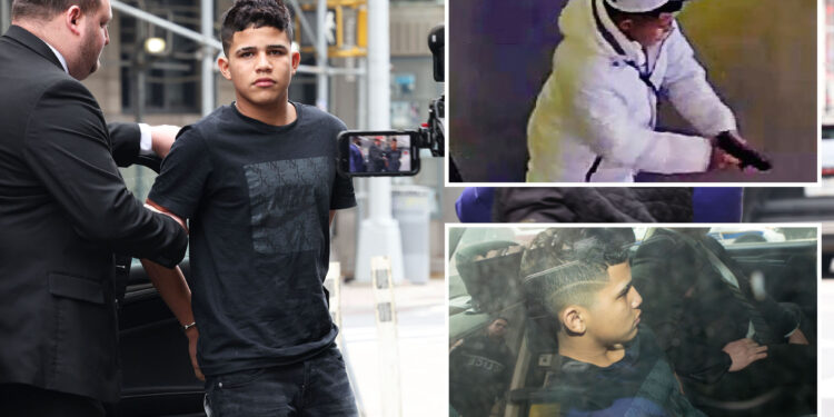 Migrant teen charged in NYC shooting 'needs to pay,' his aunt says