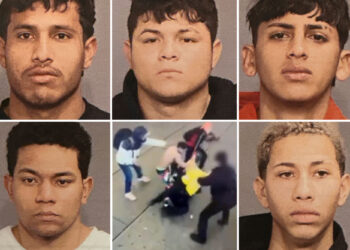 Migrants believed to have fled NYC after NYPD cop-beating can't be arrested because they were freed without bail