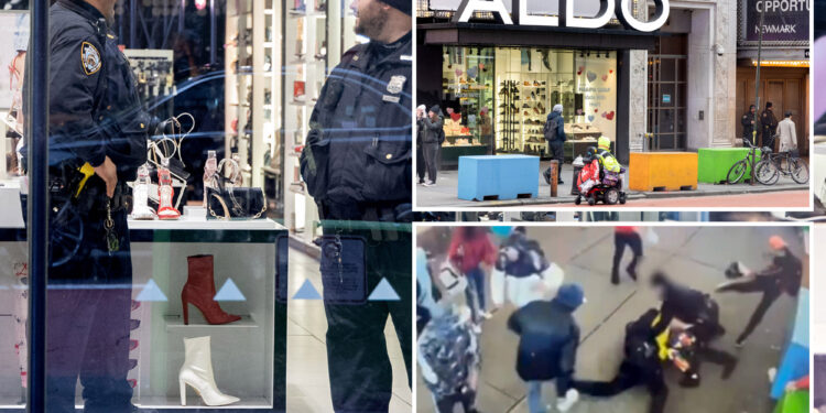 Migrants from city shelters wreak havoc on Times Square