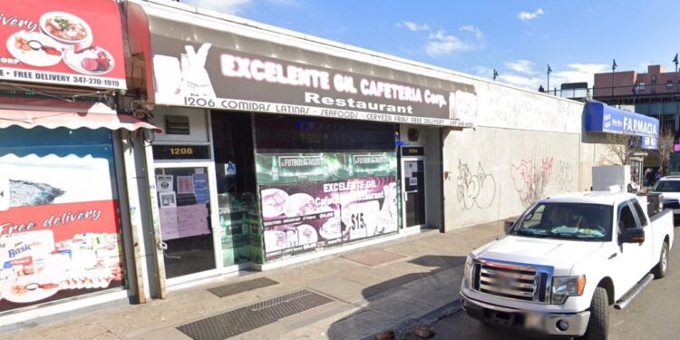 Jesus Garcia, 46, died after getting in a fight with his building superintendent after a night of drinking at the Excelente Gil Cafeteria Restaurant in Soundview.