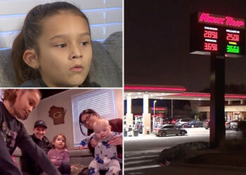 Quick-thinking girl, 8, saves baby sister in non-'scaredy cat' fashion after thieves steal car with pair still inside
