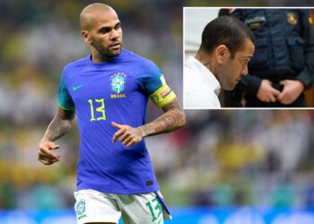 Soccer star Dani Alves found guilty of rape, sentenced to four and a half years in prison