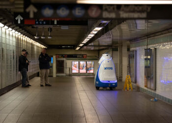 The MTA has a crime epidemic that robots can't even fix