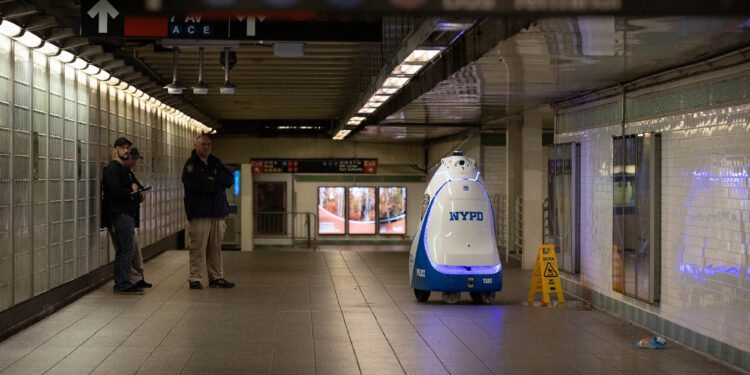 The MTA has a crime epidemic that robots can't even fix