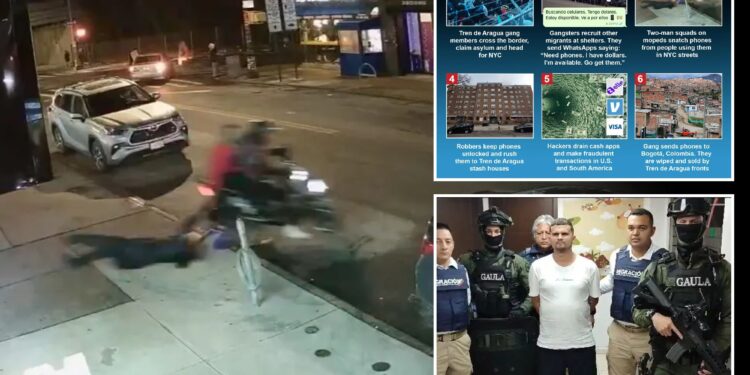 Tren de Aragua gang uses migrants in NYC phone robberies
