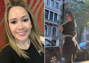 Video shows suspect leaving Soho hotel wearing slain mom's 'distinctive' leggings