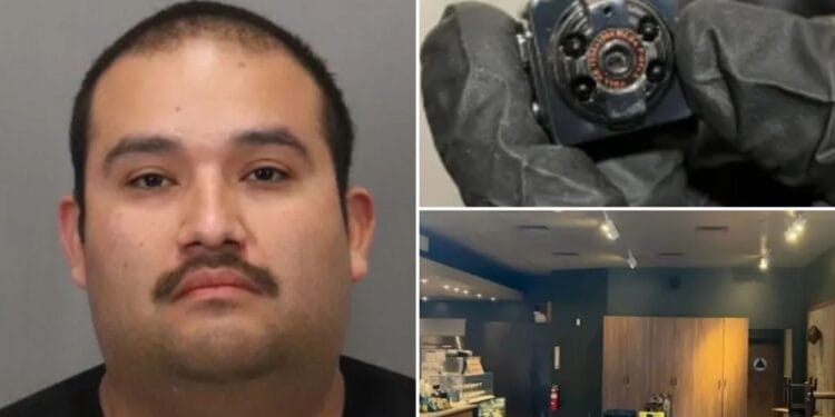 California predator arrested for allegedly placing hidden camera inside Starbucks bathroom that filmed 91 victims