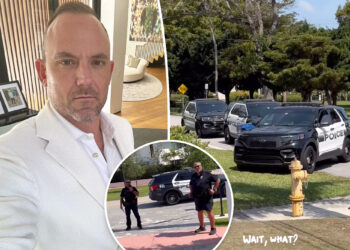 Cops investigating flashy real estate boss Patrick Carroll after gunshots heard near his home