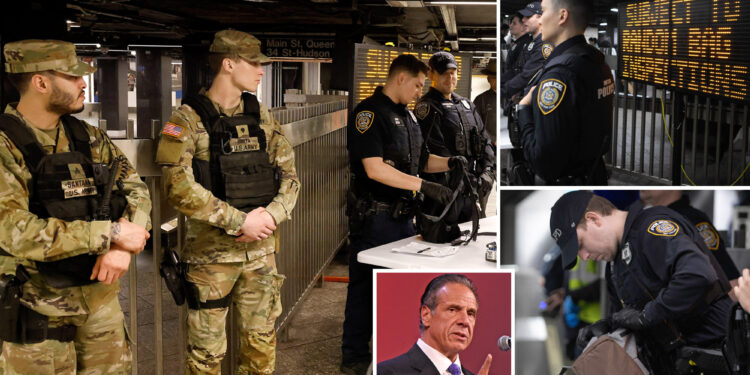 Cuomo slams Hochul's deployment of National Guard in NYC subways