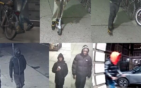 Several suspects — seen in images released by the NYPD Monday — flashed guns, knives and razor blades in the 11-day series of crimes, spanning both east and west Harlem, from East 109th Street near Madison Avenue to West 141st Street and Malcolm X Boulevard, cops said. 
