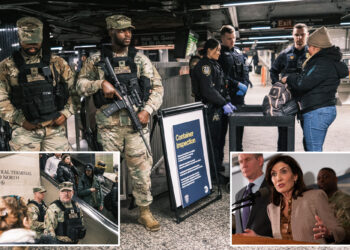 Hochul defends deploying National Guard in NYC subways