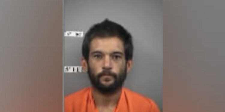 Mugshot of hawaii inmate Matthew J. Ornellas Jr. in orange jumpsuit