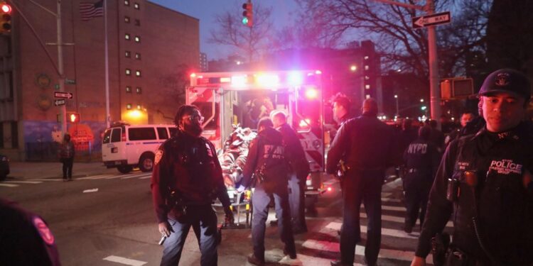 Police say an 18-year-old woman was shot and killed in Harlem over the weekend.