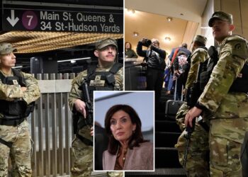 NYPD chief rips Gov. Hochul for sending National Guard to NYC subways