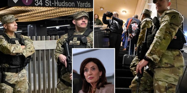 NYPD chief rips Gov. Hochul for sending National Guard to NYC subways