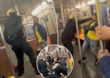 Video shows moments before Brooklyn subway shooting