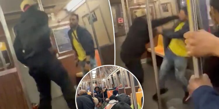 Video shows moments before Brooklyn subway shooting