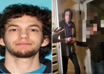 Bodycam footage shows moment NJ cop is stabbed in the face by madman