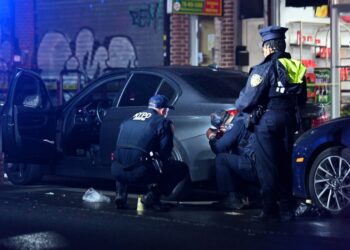 The victim was rushed to Brookdale hospital in likely condition with CPR in progress.